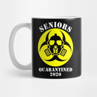 Senior Quarantined Class Of 2020 Graduation Gift T-Shirt Mug